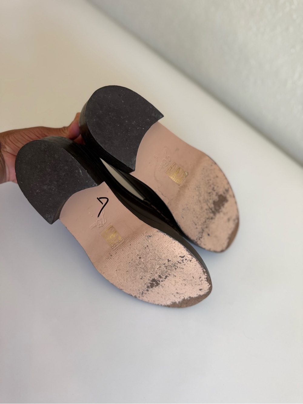 J. Crew Dark Brown Leather Penny Loafers - Picture 7 of 8